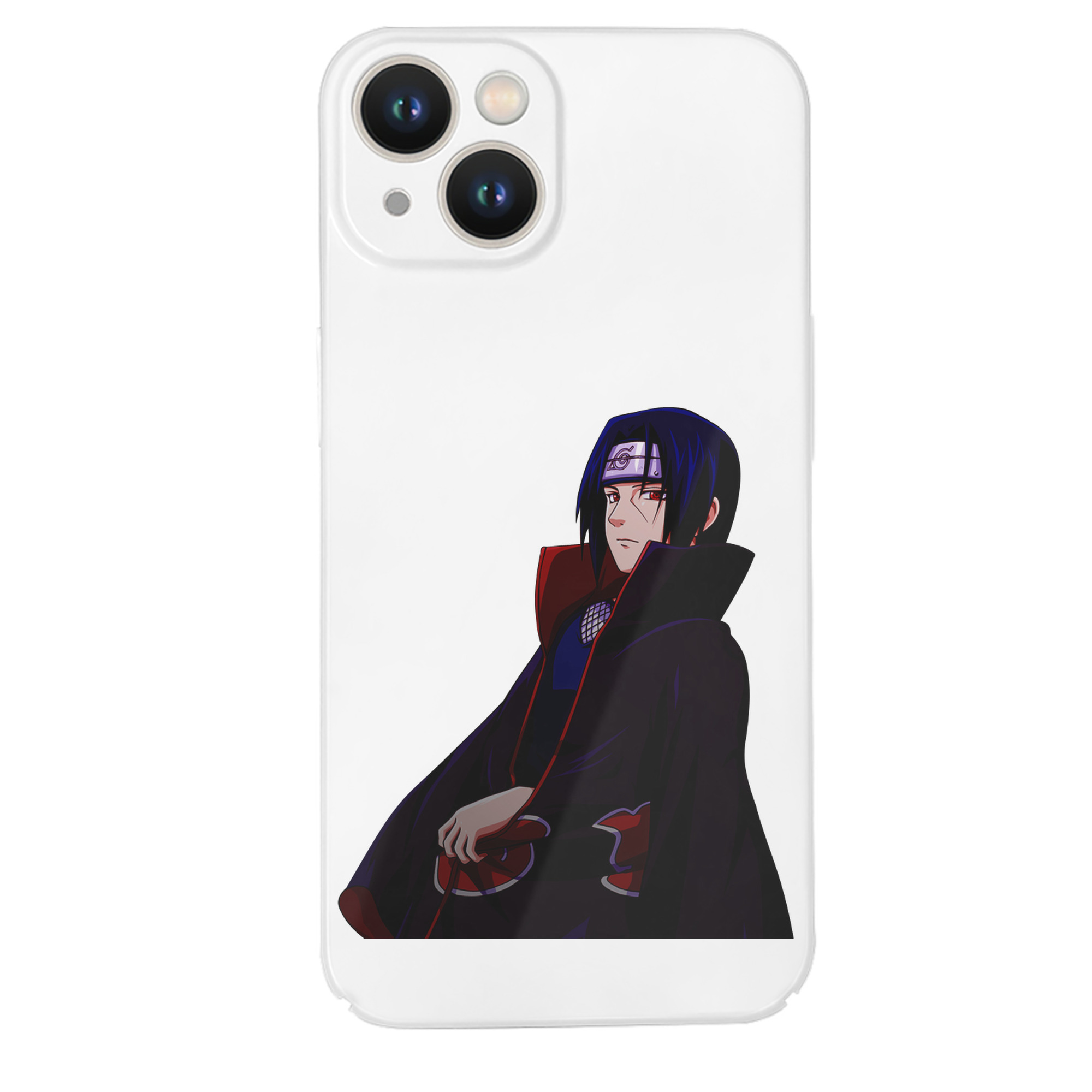（画像用） NARUTO -ナルト- うちは イタチ Uchiha Itachi 【iPhone 14シリーズ対応】ハードケース